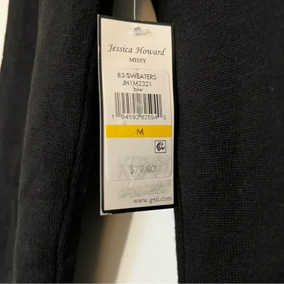 Printed-Trim Sweater Dress - Picture 12 of 12